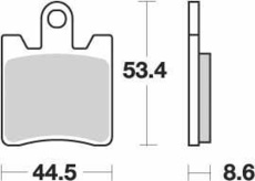 SBS - PLACUTE FRANA STREET EXCEL SINTER - 740HS