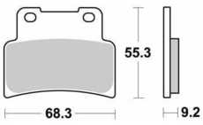 SBS - PLACUTE FRANA STREET EXCEL SINTER - 844HS