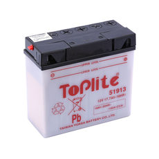 TOPLITE YUASA - BMW 51913 19AH (CU INTR., NU INCL. ACID)
