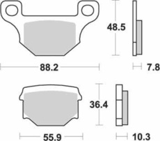 SBS - PLACUTE FRANA STREET CERAMIC - 585HF = 203HF