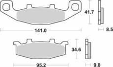 SBS - PLACUTE FRANA STREET EXCEL SINTER - 597HS