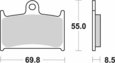 SBS - PLACUTE FRANA STREET EXCEL SINTER - 624HS
