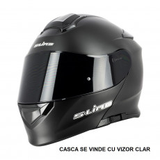 SIFAM - Casca Flip-up S-LINE S550 - NEGRU MAT, S