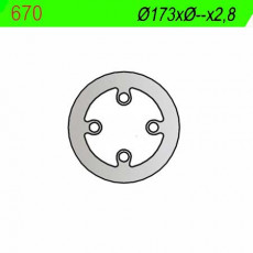 NG - DISC FRANA NG670 - SHERCO 50 / 80 '03-'06