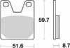 SBS - PLACUTE FRANA STREET EXCEL SINTER - 733LS