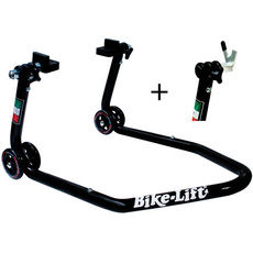 BIKELIFT - STANDER SPATE CU FURCI SI CU PADELE (2 SETURI) - DEMONTABIL - NEGRU