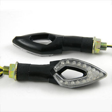 MOTOPRO - SET SEMNALE LED "NEEDLE" - NEGRE