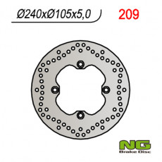 NG - DISC FRANA (spate) NG209 - SILVERWING / TRANSALP
