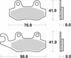 SBS - PLACUTE FRANA STREET EXCEL SINTER - 611LS