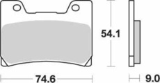 SBS - PLACUTE FRANA STREET EXCEL SINTER - 645HS