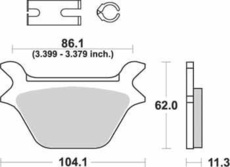 SBS - PLACUTE FRANA STREET EXCEL SINTER - 669LS