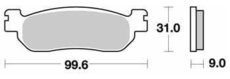 SBS - PLACUTE FRANA STREET EXCEL SINTER - 728LS
