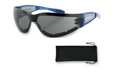 BOBSTER - OCHELARI MOTO SHIELD II BLUE/SMOKE