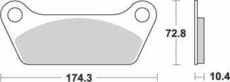 SBS - PLACUTE FRANA STREET CERAMIC - 553LF