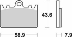 SBS - PLACUTE FRANA STREET EXCEL SINTER - 666HS