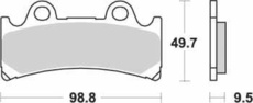 SBS - PLACUTE FRANA STREET EXCEL SINTER - 683HS