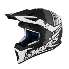 SIFAM - Casca Offroad SWAP's S818 - NEGRU / ALB MAT, XS