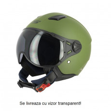 SIFAM - Casca Open-face S-LINE S779 - VERDE ARMY, XL