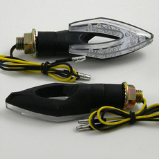 MOTOPRO - SET SEMNALE LED "BOOMERANG" - NEGRE