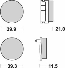 SBS - PLACUTE FRANA STREET CERAMIC - 529HF