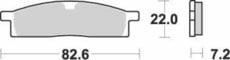 SBS - PLACUTE FRANA STREET CERAMIC - 589HF = 136HF