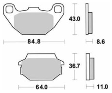 SBS - PLACUTE FRANA STREET CERAMIC - 749HF