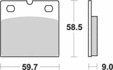 SBS - PLACUTE FRANA STREET EXCEL SINTER - 554HS