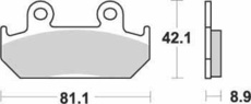 SBS - PLACUTE FRANA STREET EXCEL SINTER - 593HS