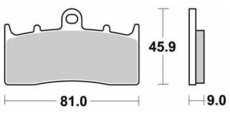 SBS - PLACUTE FRANA STREET EXCEL SINTER - 778HS