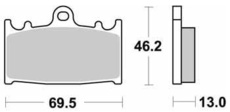 SBS - PLACUTE FRANA STREET EXCEL SINTER - 789LS