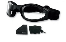 BOBSTER - OCHELARI MOTO CROSSFIRE FOLDING CLEAR