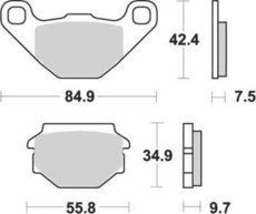 SBS - PLACUTE FRANA STREET CERAMIC - 684HF