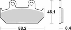 SBS - PLACUTE FRANA STREET EXCEL SINTER - 600HS