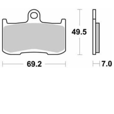 SBS - PLACUTE FRANA STREET EXCEL SINTER - 782HS