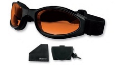 BOBSTER - OCHELARI MOTO CROSSFIRE FOLDING AMBER