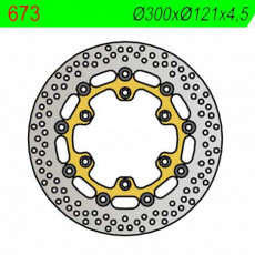 NG - DISC FRANA (fata/spate) NG673 - SUZUKI XF650