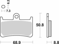 SBS - PLACUTE FRANA STREET EXCEL SINTER - 634HS