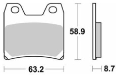 SBS - PLACUTE FRANA STREET EXCEL SINTER - 770LS