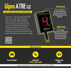 GIpro ATRE G2 Gear Indicator -- Indicator Treapta Viteza