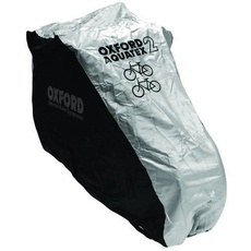 OXFORD - HUSA BICICLETA "AQUATEX" NEGRU / ARGINTIU - 2BICICLETE