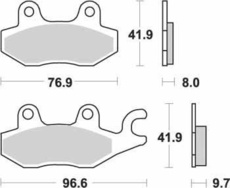 SBS - PLACUTE FRANA STREET CERAMIC - 633HF = 134HF
