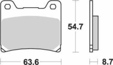 SBS - PLACUTE FRANA STREET EXCEL SINTER - 555HS