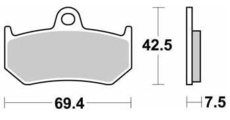 SBS - PLACUTE FRANA STREET EXCEL SINTER - 763LS