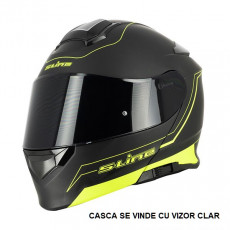 SIFAM - Casca Flip-up S-LINE S550 - NEGRU/GALBEN, M