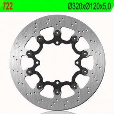 NG - DISC FRANA NG722 - PIAGGIO, GILERA 125 / 500