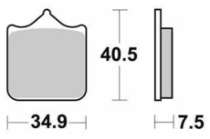 SBS - PLACUTE FRANA STREET EXCEL SINTER - 762HS