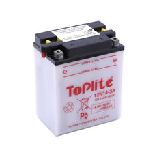 TOPLITE YUASA - 12N14-3A (CU INTR., NU INCL. ACID)