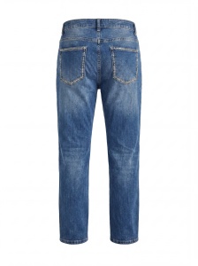 Blugi straight fit cu detalii decorative - Img 6