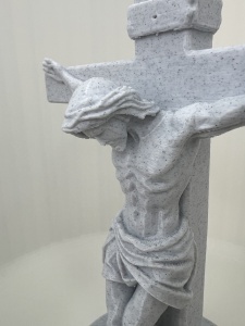 	Cruce Iisus vedere laterală cu bază integrată