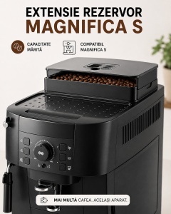 Espressor automat compatibil cu De'Longhi Magnifica, detaliat